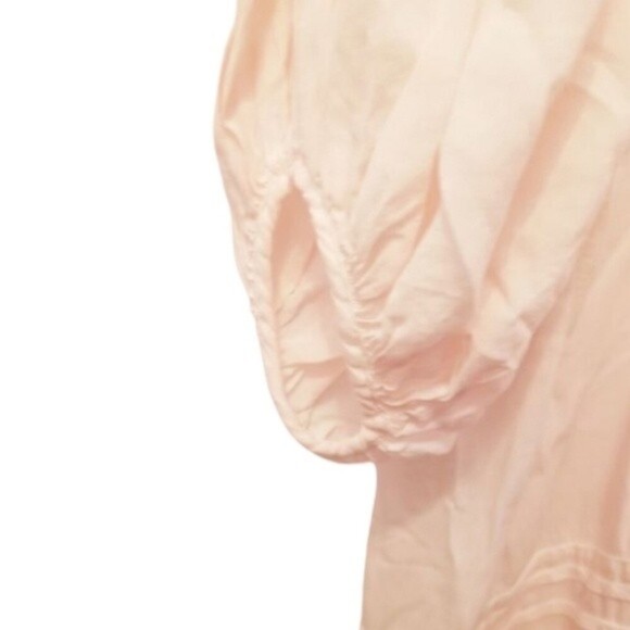 Young Fabulous & Broke 'Joplin' Boho Balloon Sleeve V-Neck Midi Dress Small NWT - Picture 5 of 13